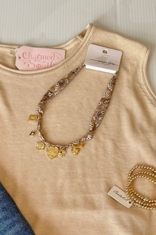 Bandana Belle Scarf Necklace