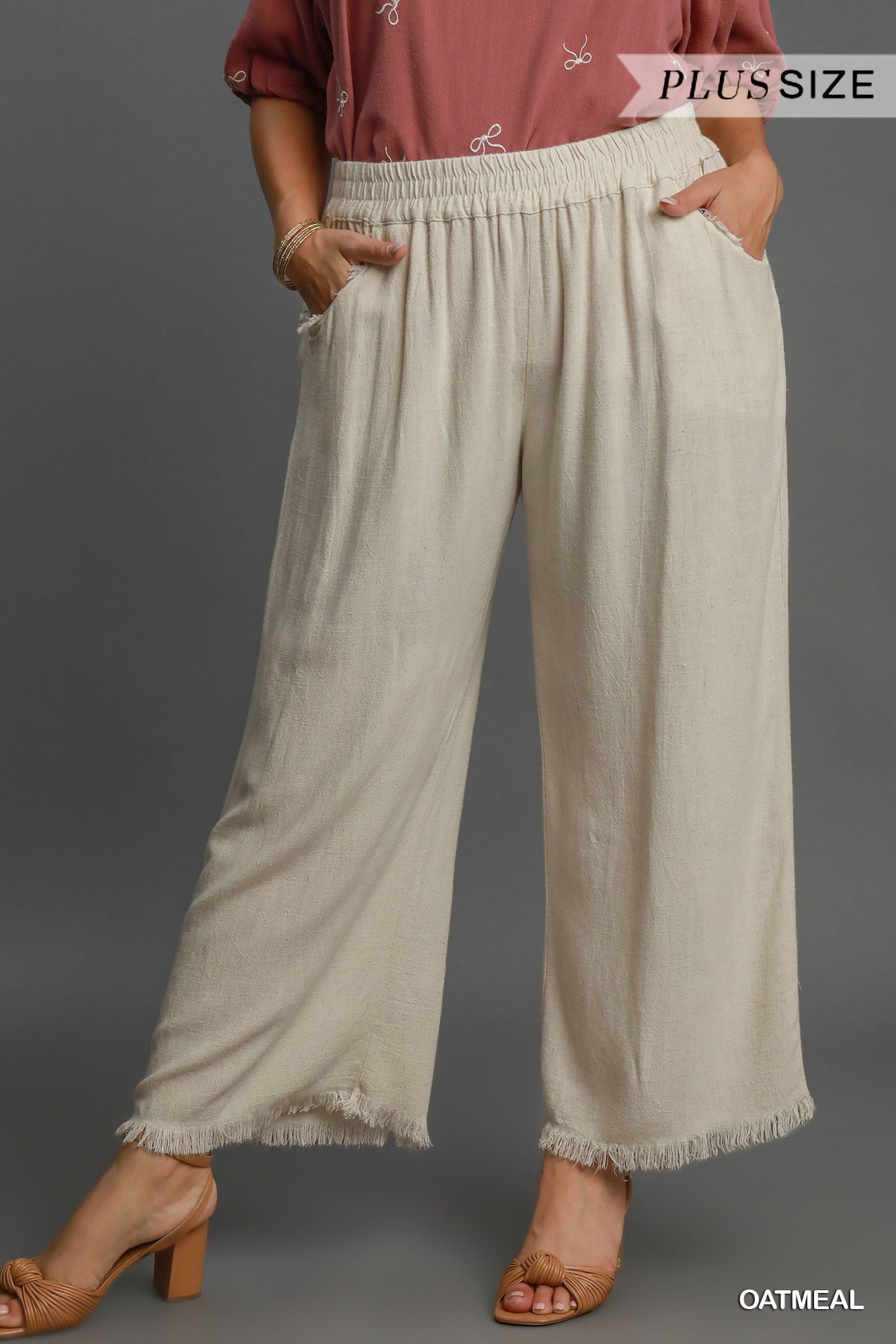 Dress Me Up Linen Pants - Curvy  **Final Sale**
