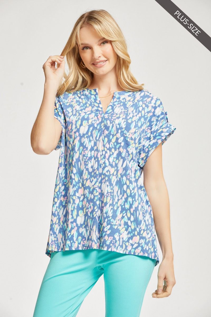 Pattern Shift Top