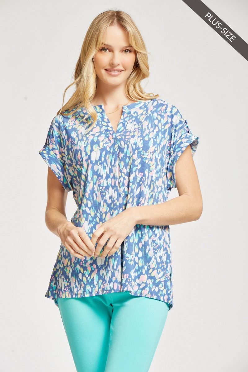 Pattern Shift Top