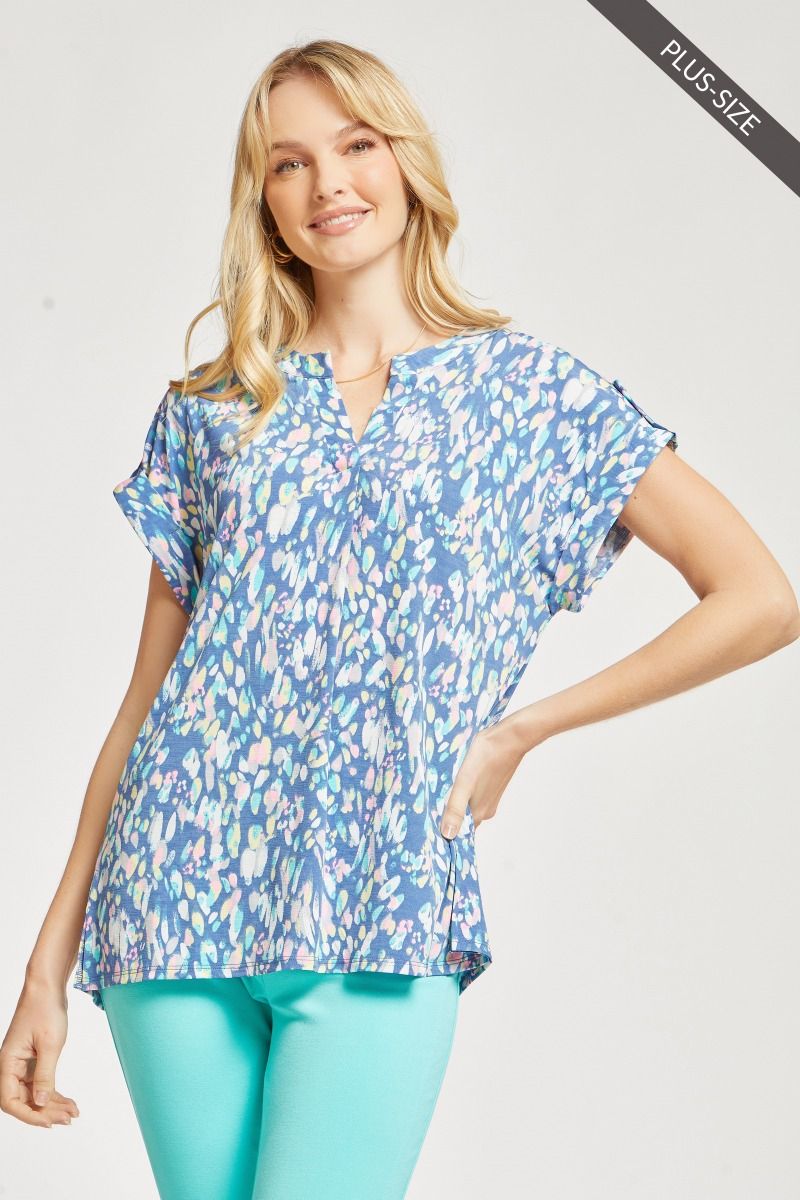Pattern Shift Top