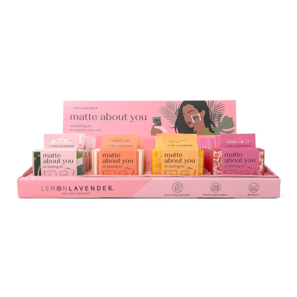 Lemon Lavender Matte About You Oil Blotting Kit