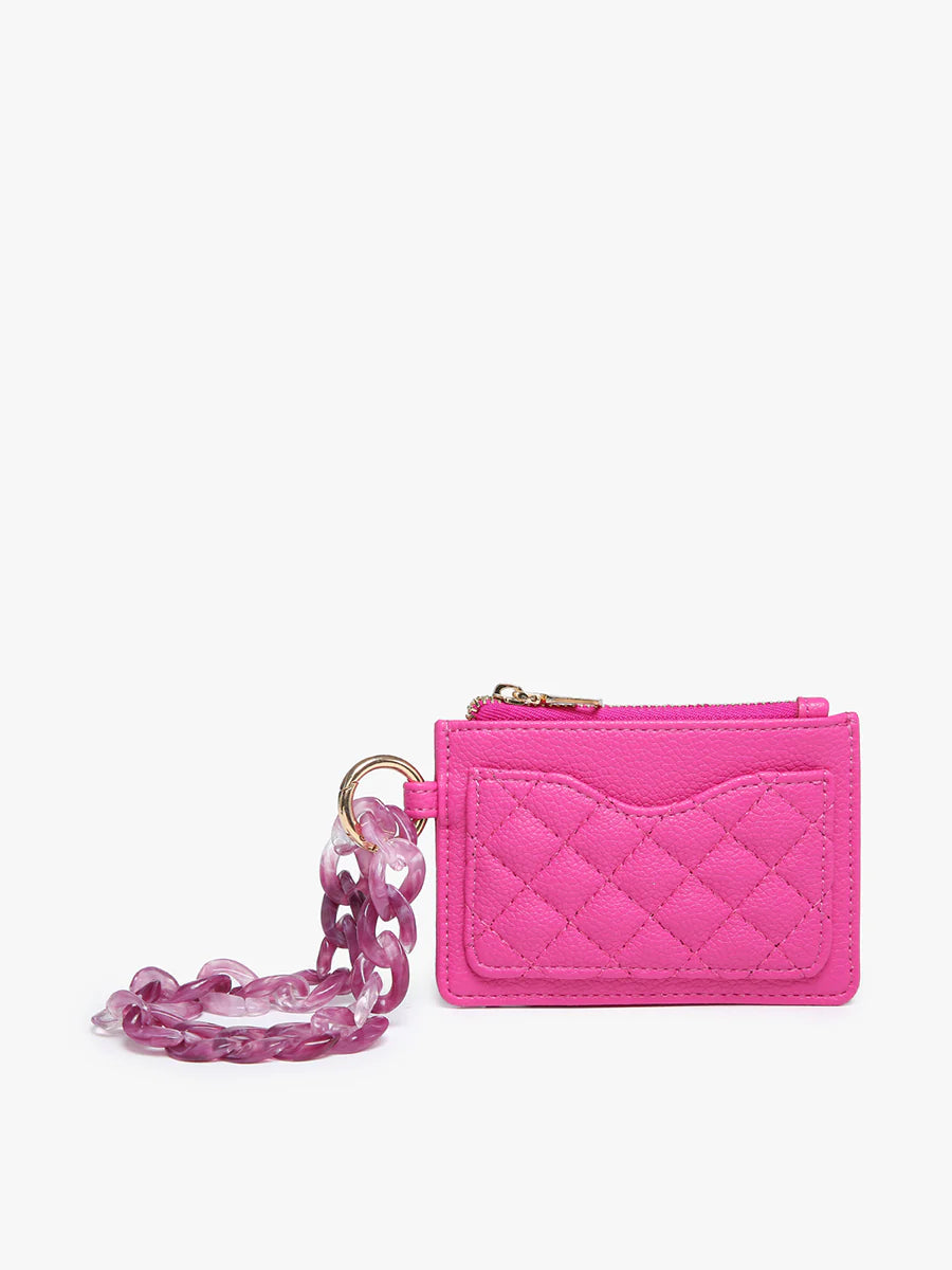 Rhodes Quilted Bangle Wristlet