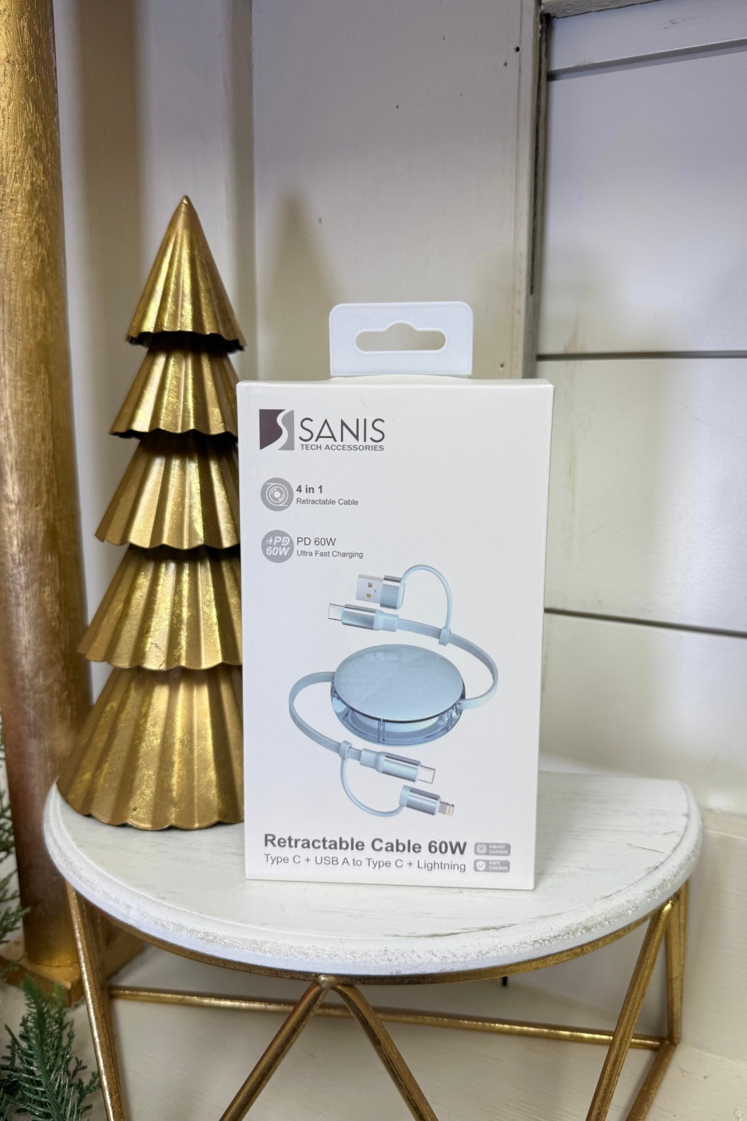 Sanis Retractable Cable 60W