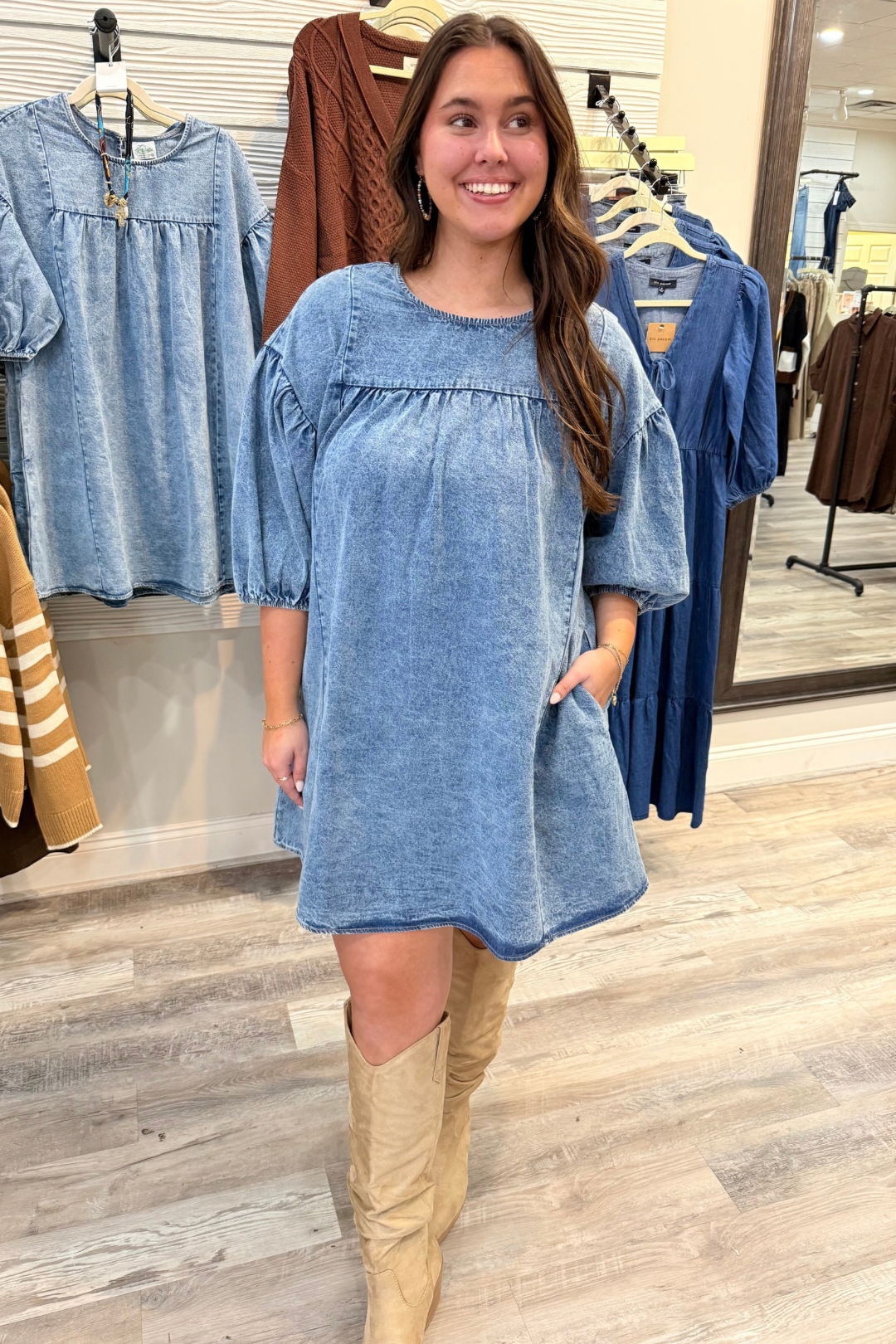 Denim Darling Dress