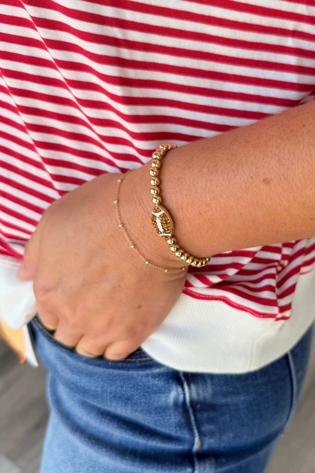 Gridiron Glam Bracelet