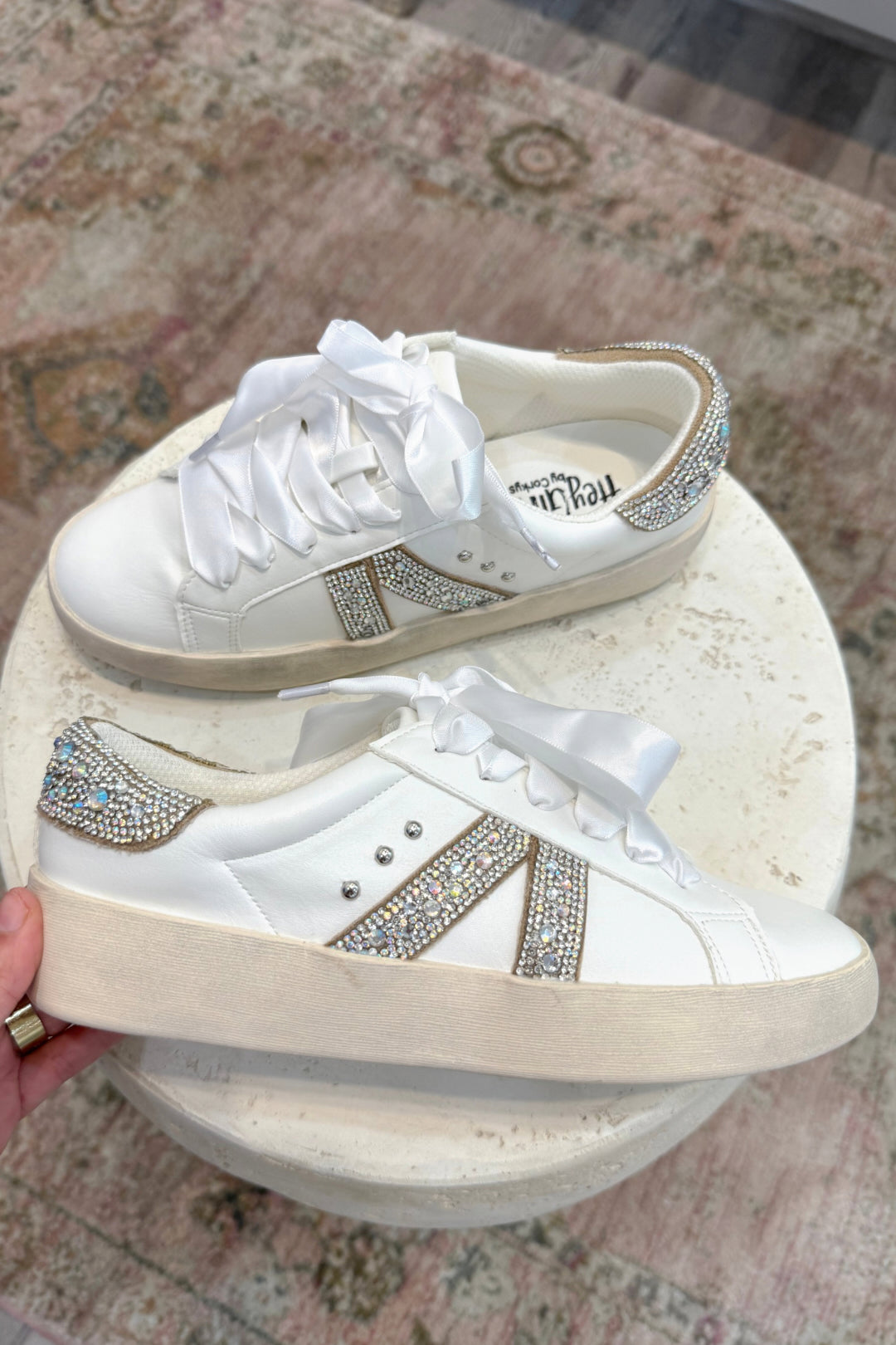 No Chaser Rhinestone Sneaker