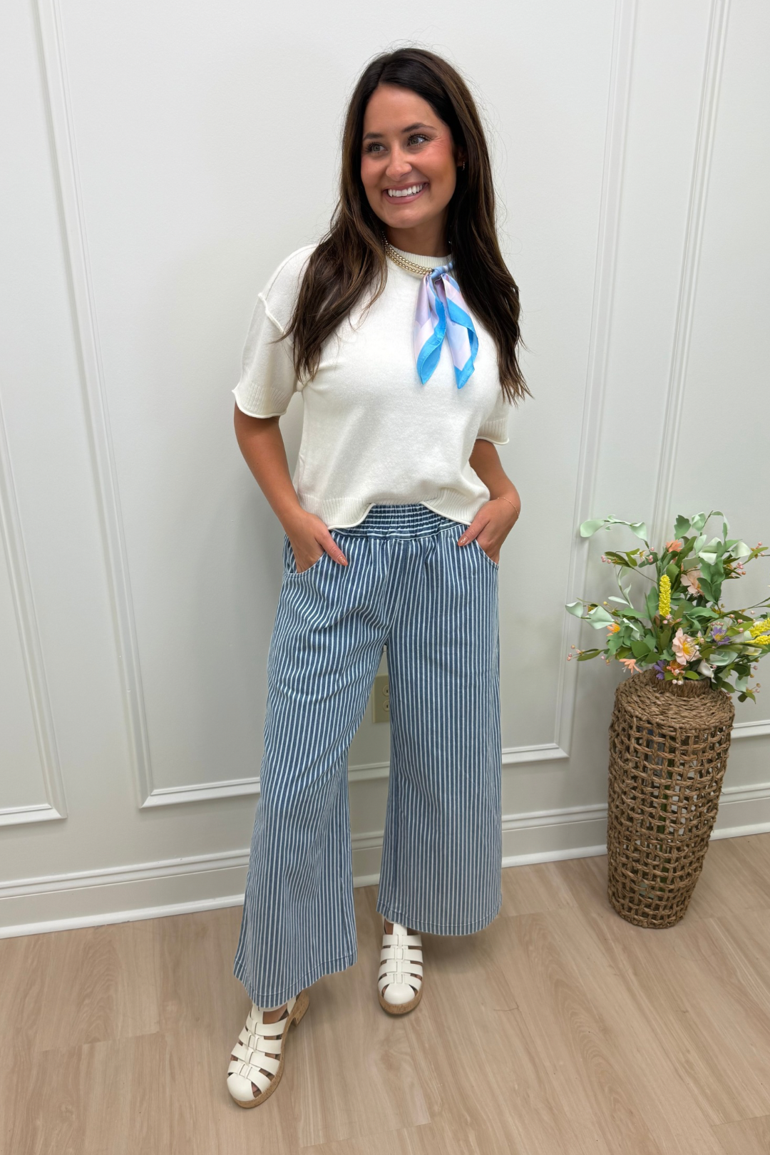 The Stripe Flow Pants