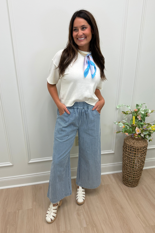 The Stripe Flow Pants