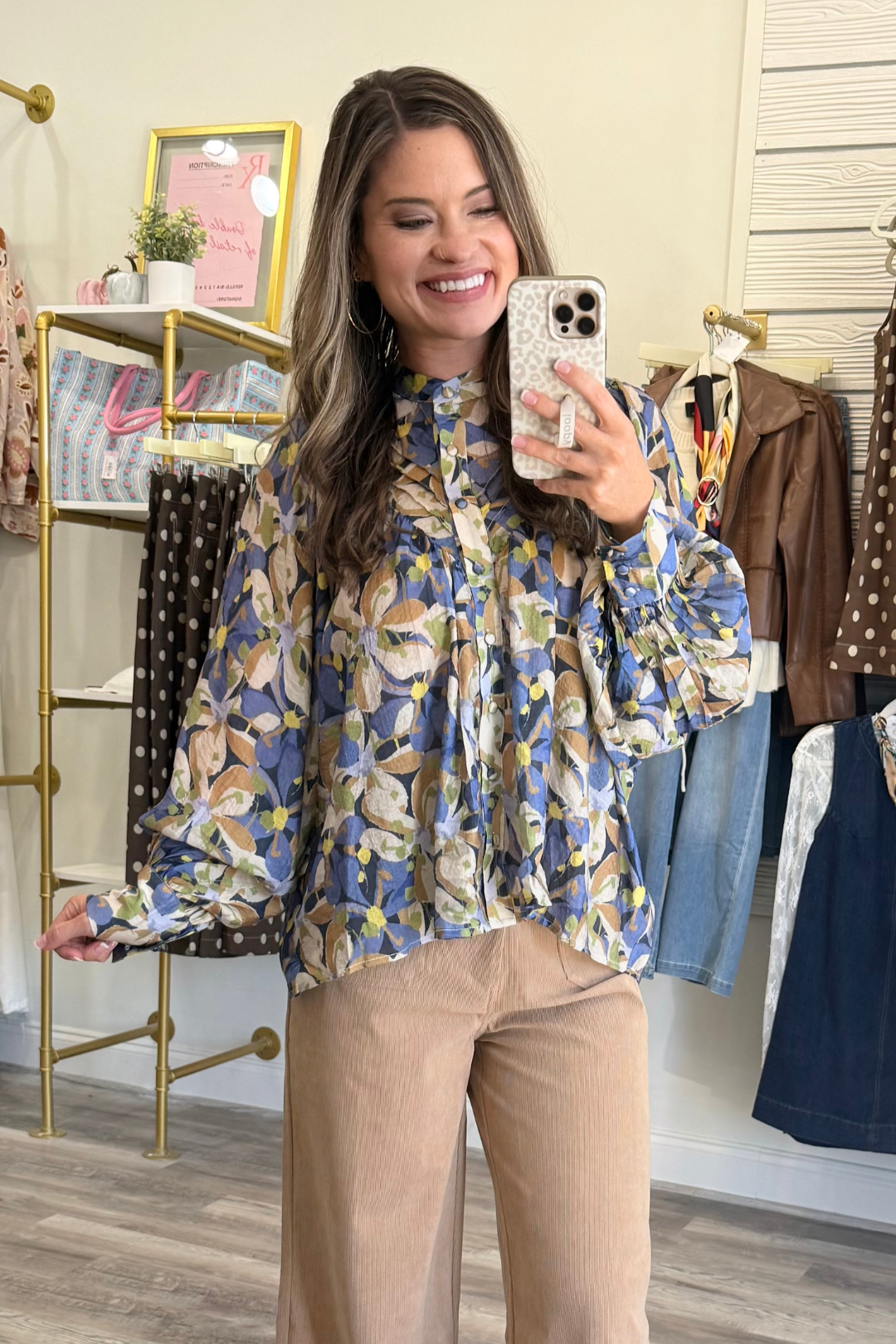 Botanical Charm Top