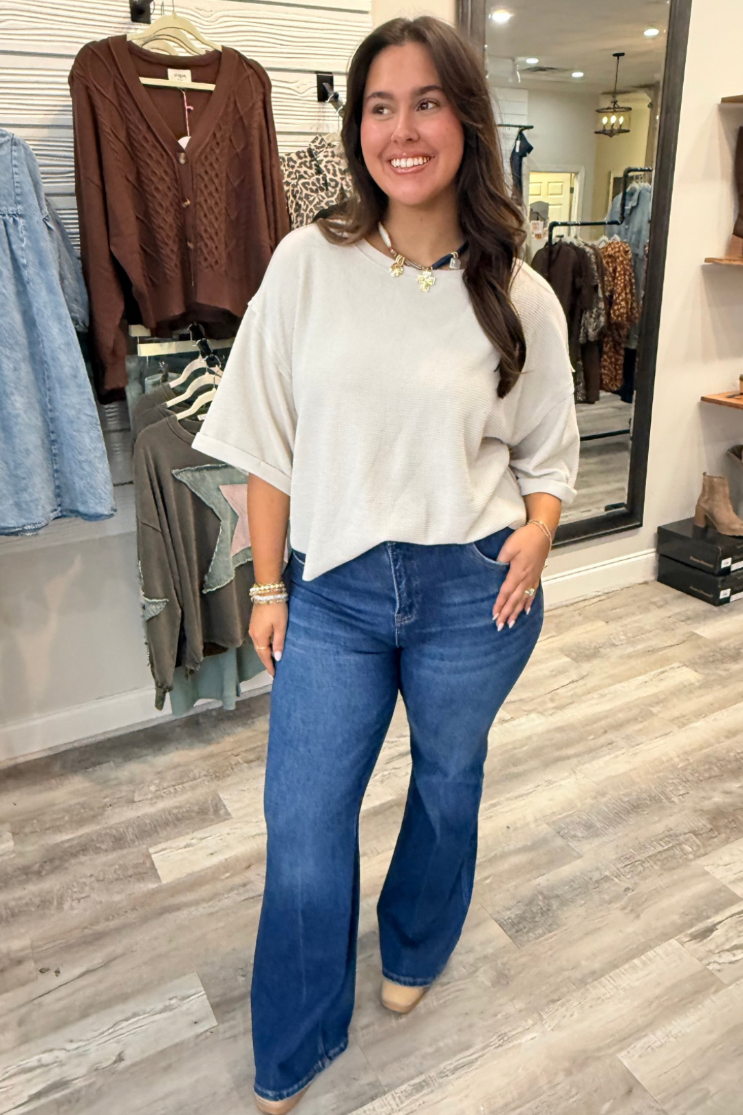 FlexSculpt Tummy Control Flare Jeans  **Final Sale**