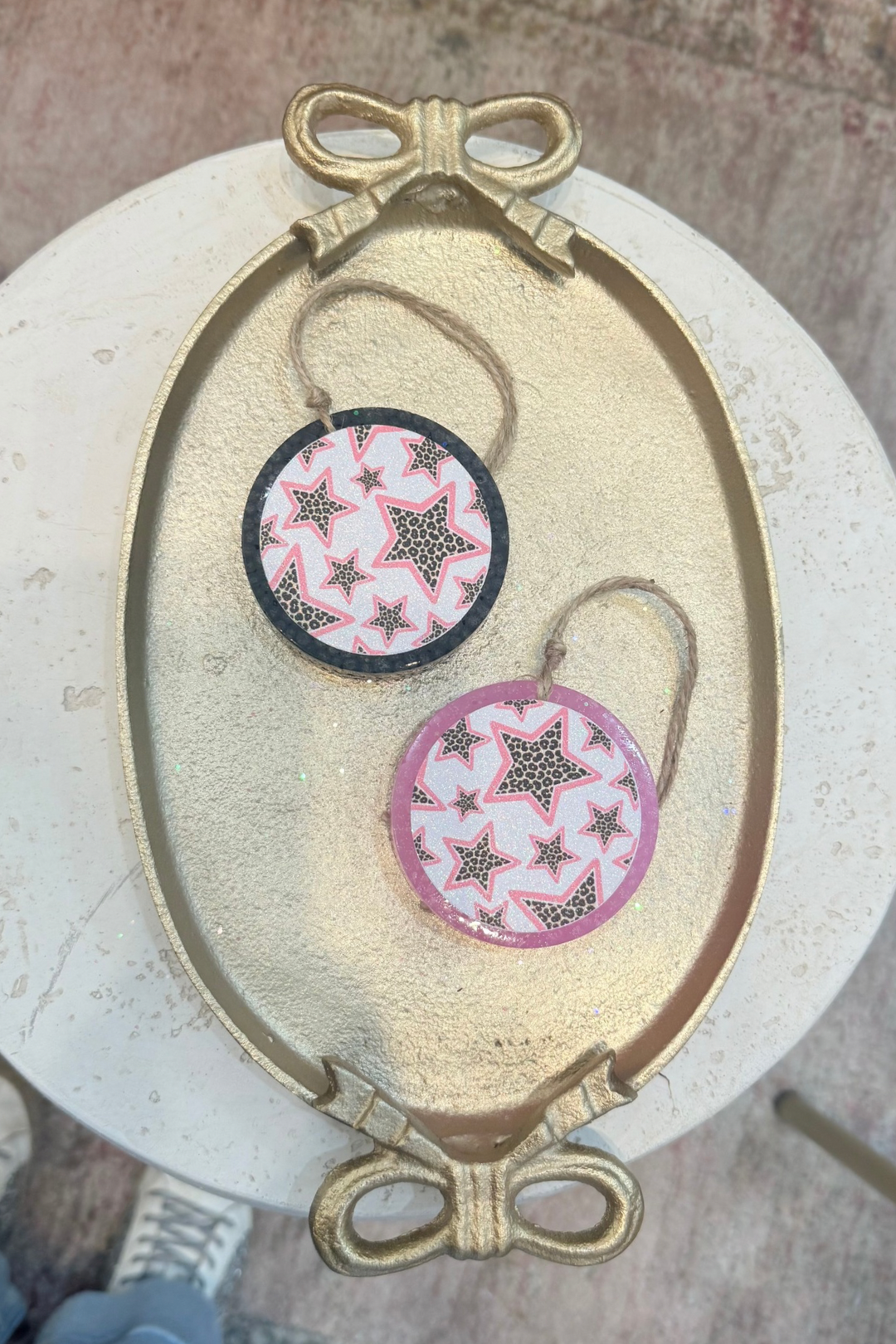 Cheetah & Stars Freshie