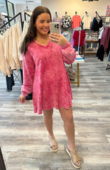 Kicking It Casual Washed Dress