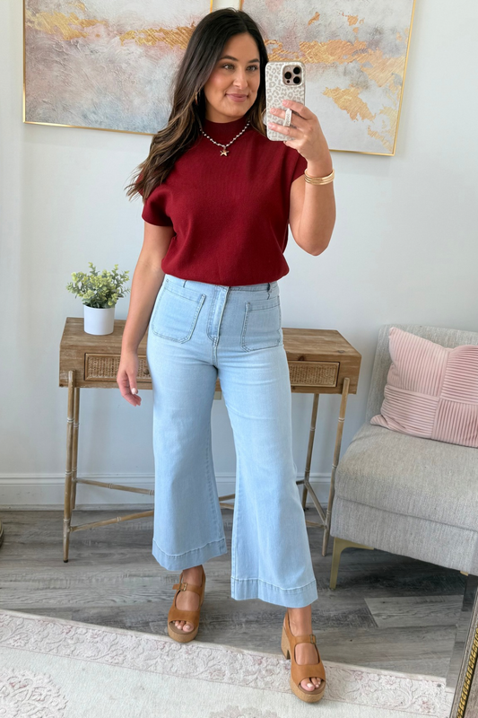 Blue Haze Denim Pants