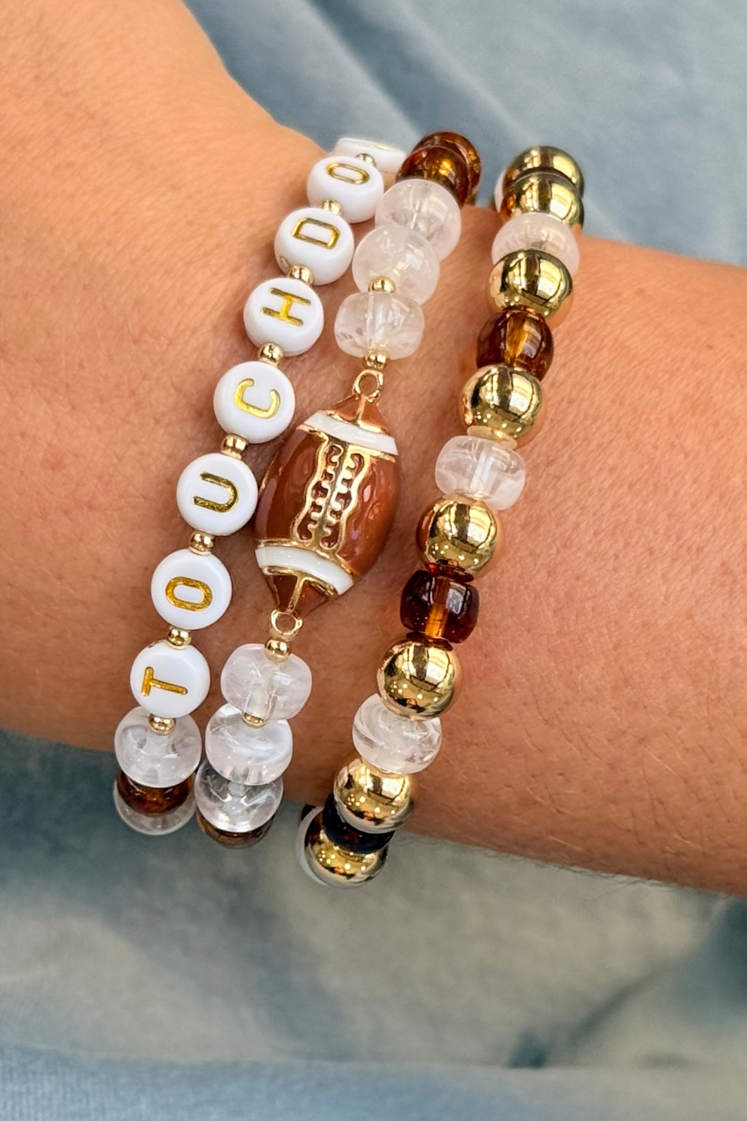 Touchdown Bracelet Stack
