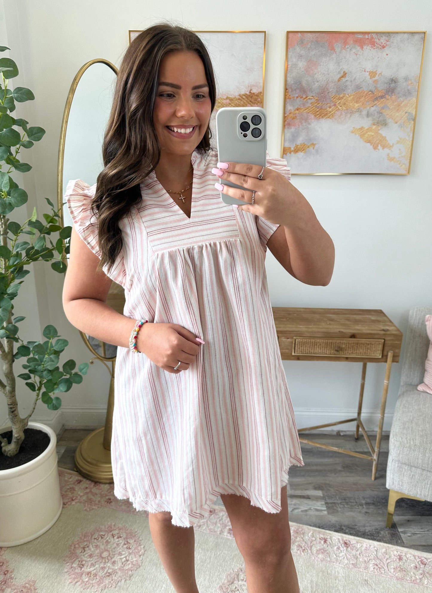 Sunny Days Striped Dress