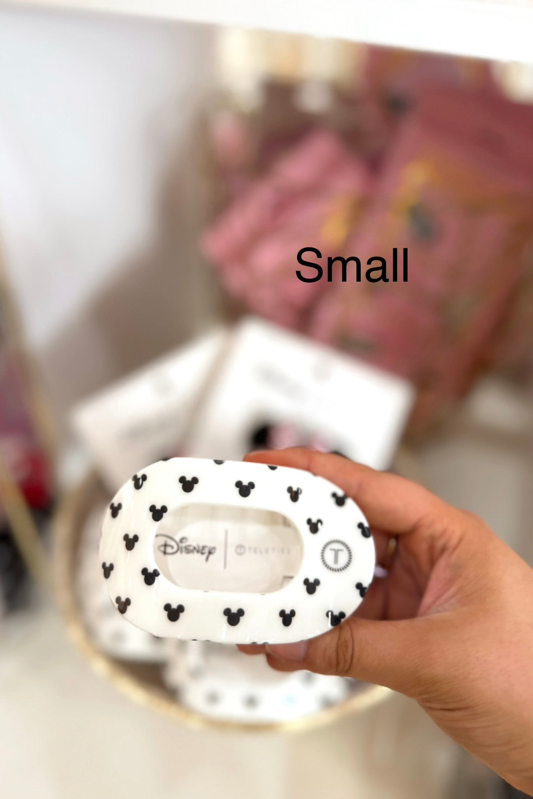 Teleties Iconic Micky Mouse Flat Hair Clip