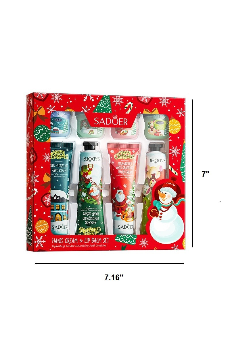 Merry Christmas Hand Cream & Lip Balm Set