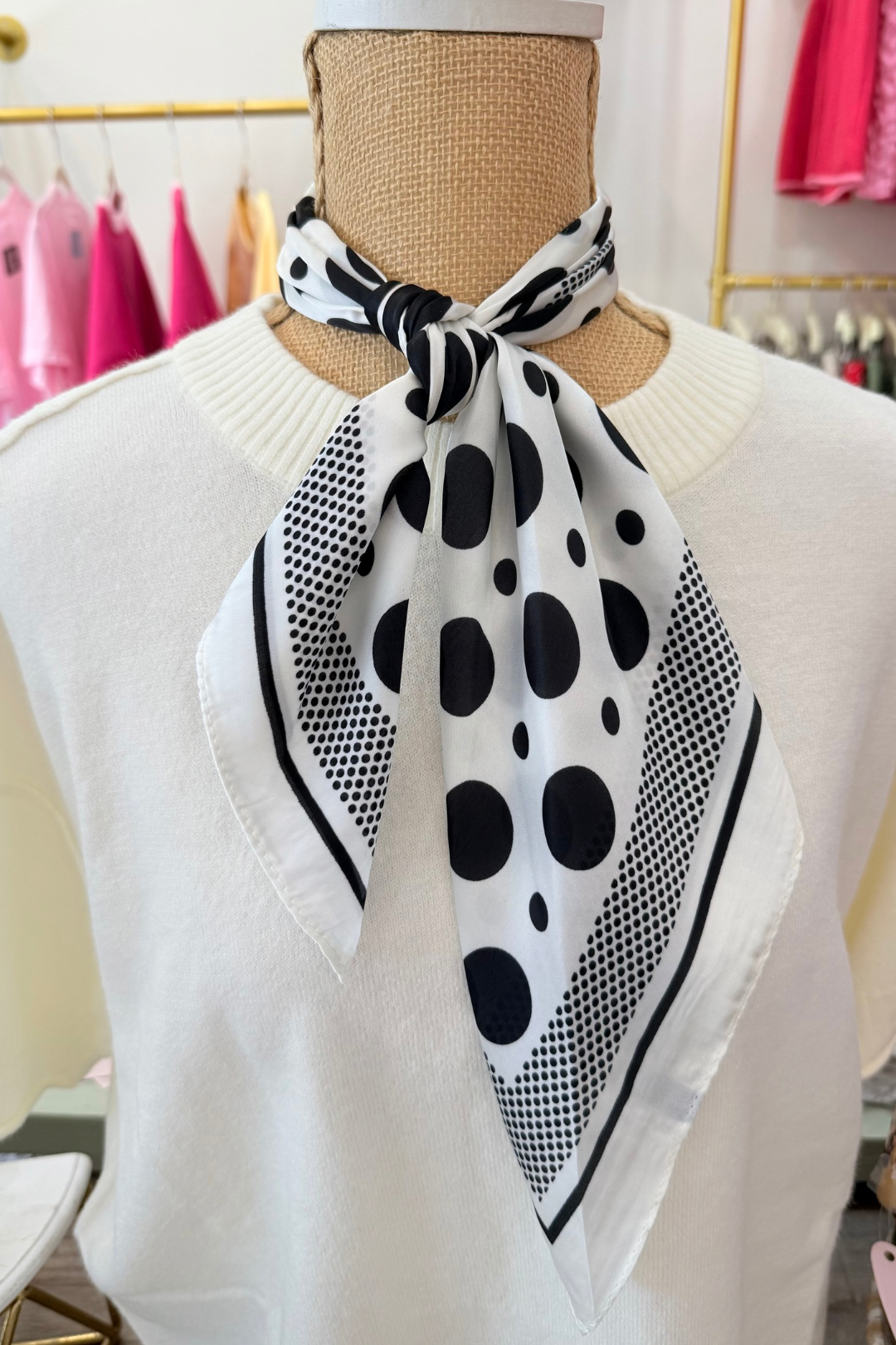 Polka Craze Scarf