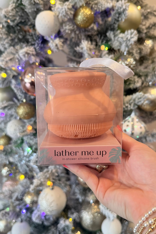 Lemon Lavender Silicone Body Scrubber