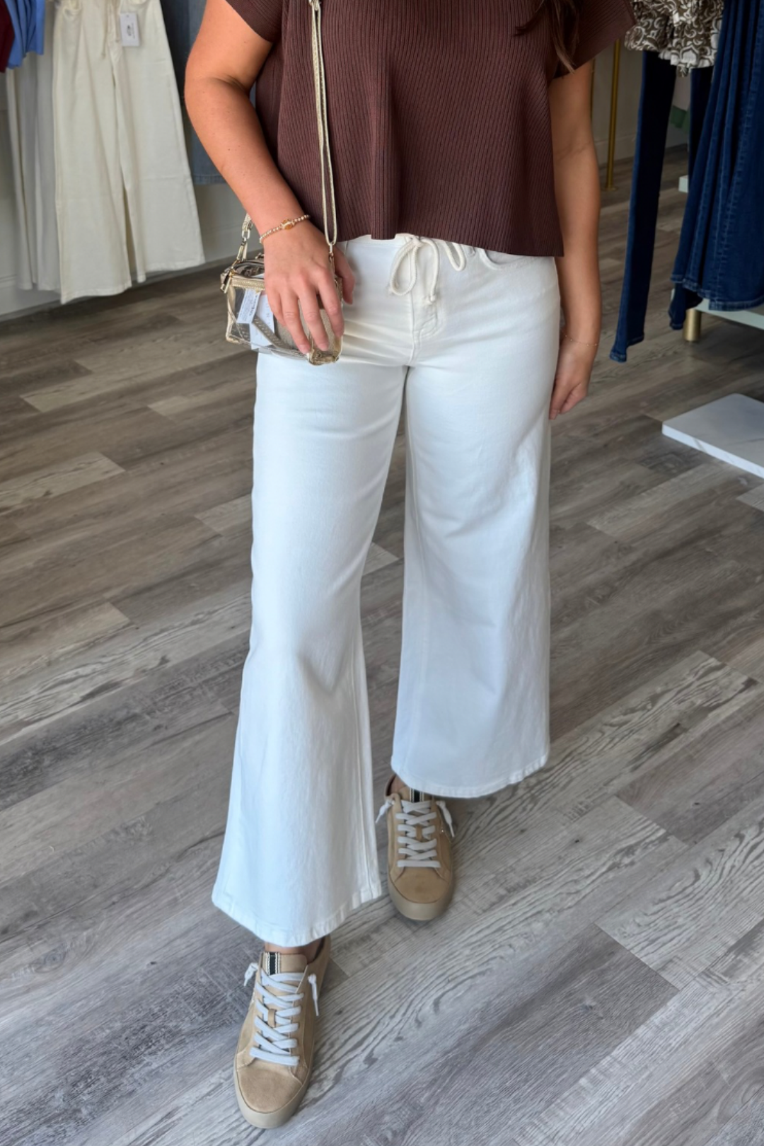Optic Ease Wide Jeans