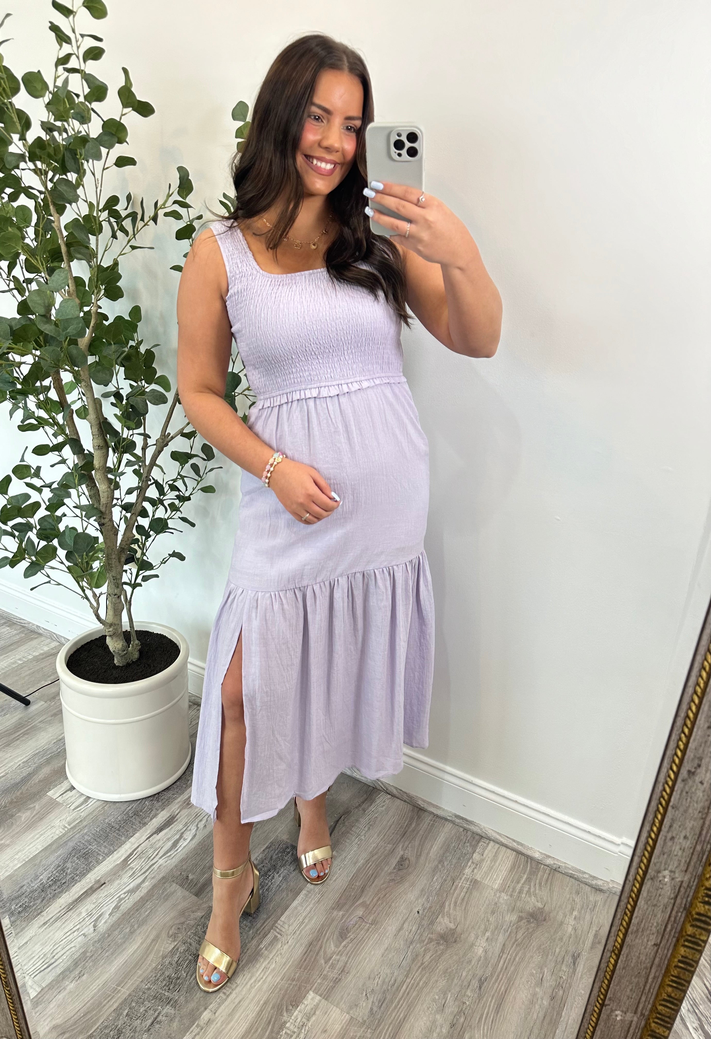Lilac Fields Maxi Dress