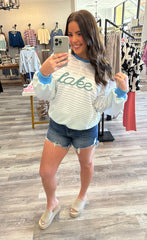 Simply Southern Striped Lake Pullover