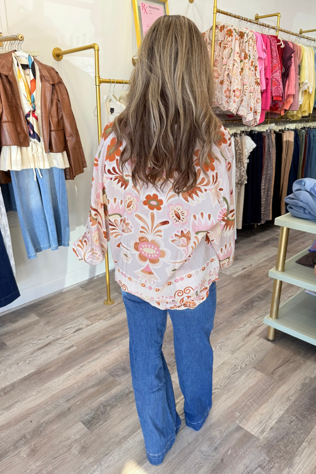 Soft Petal Floral Top