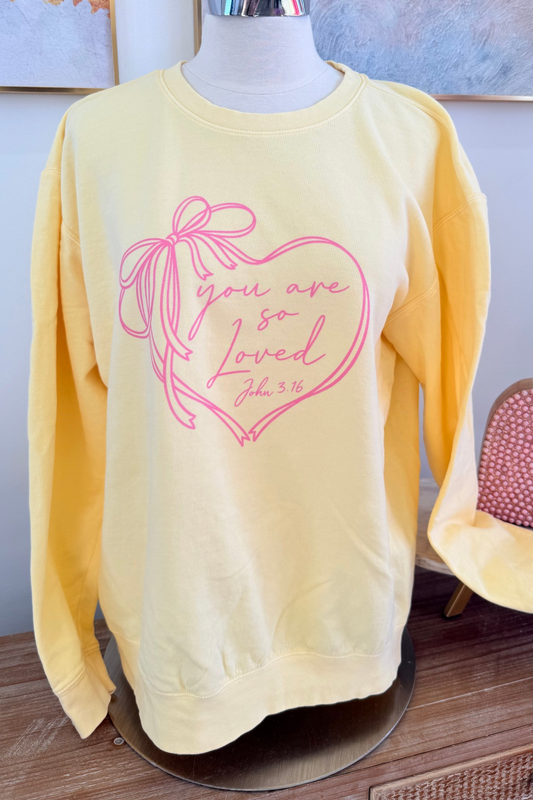 You Are Loved Sweatshirt