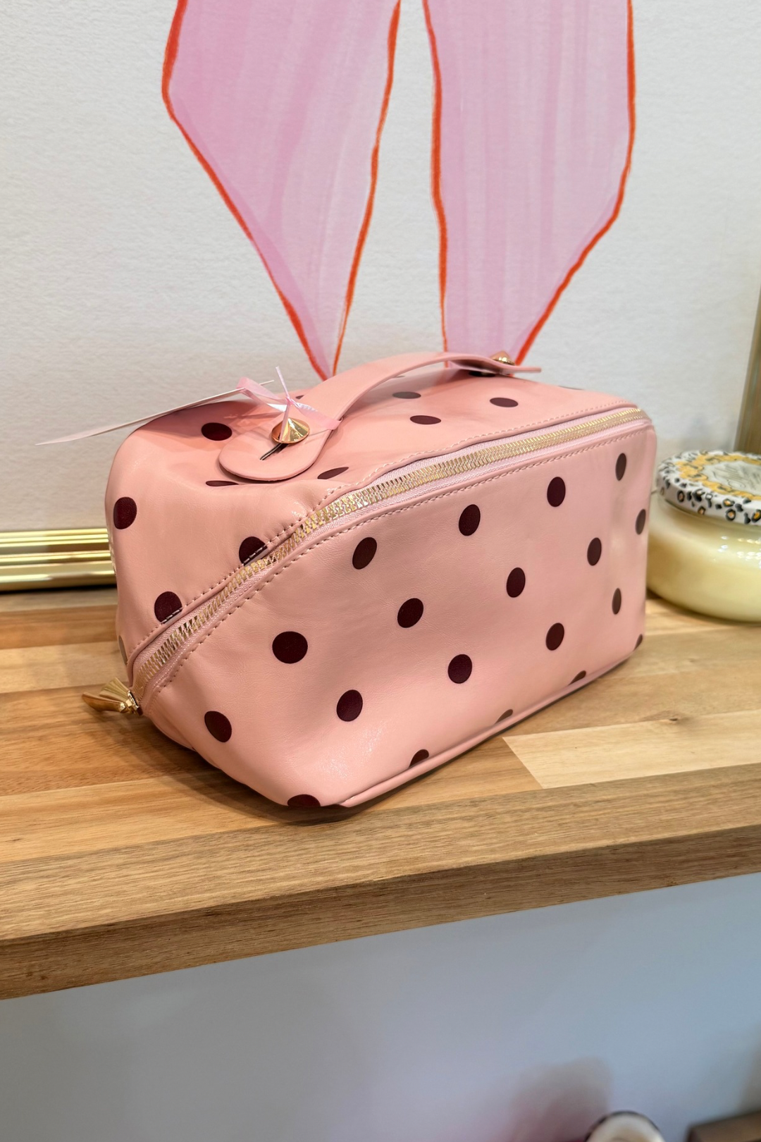 The Dotty Makeup Bag