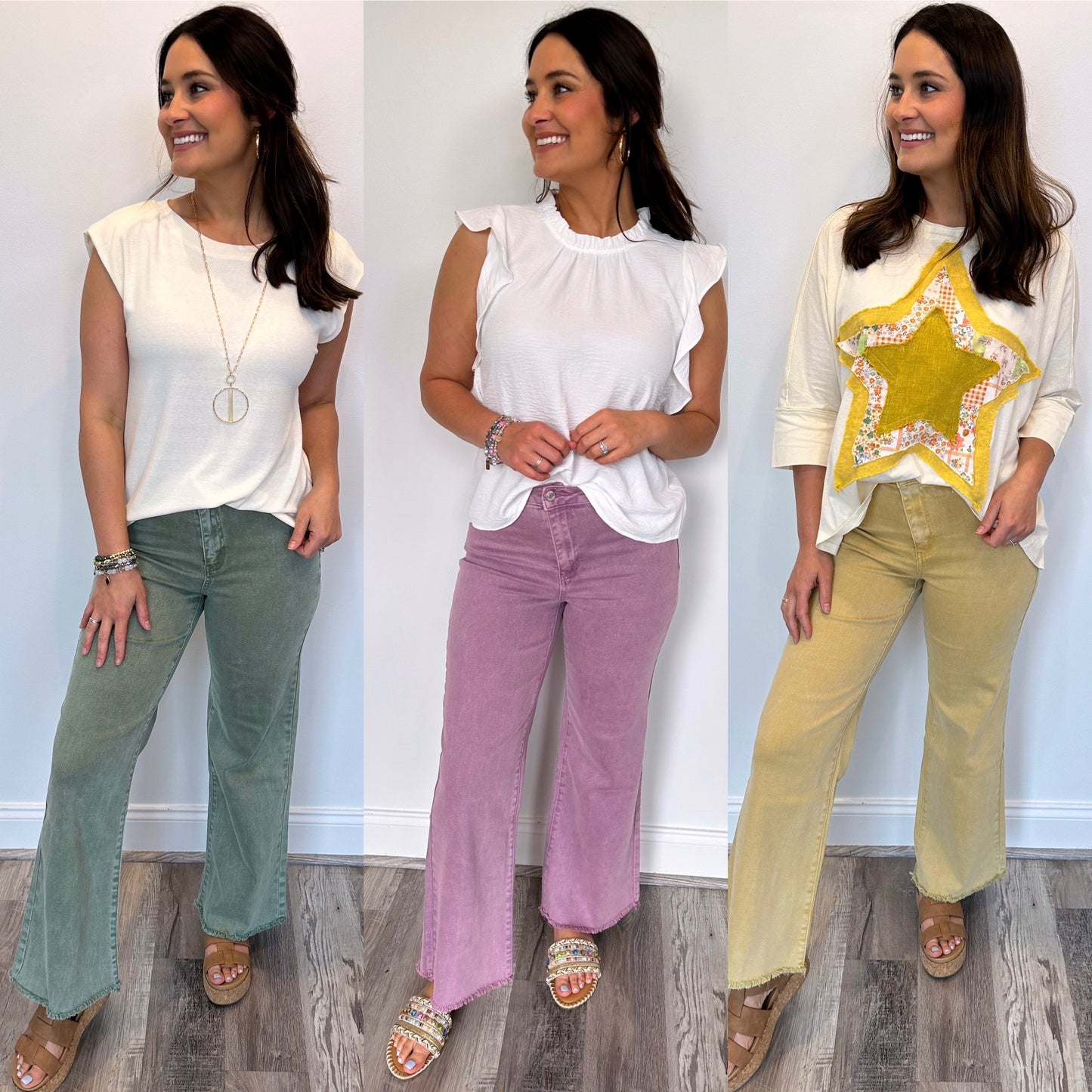The Pixie Stretch Washed Pants- FINAL SALE