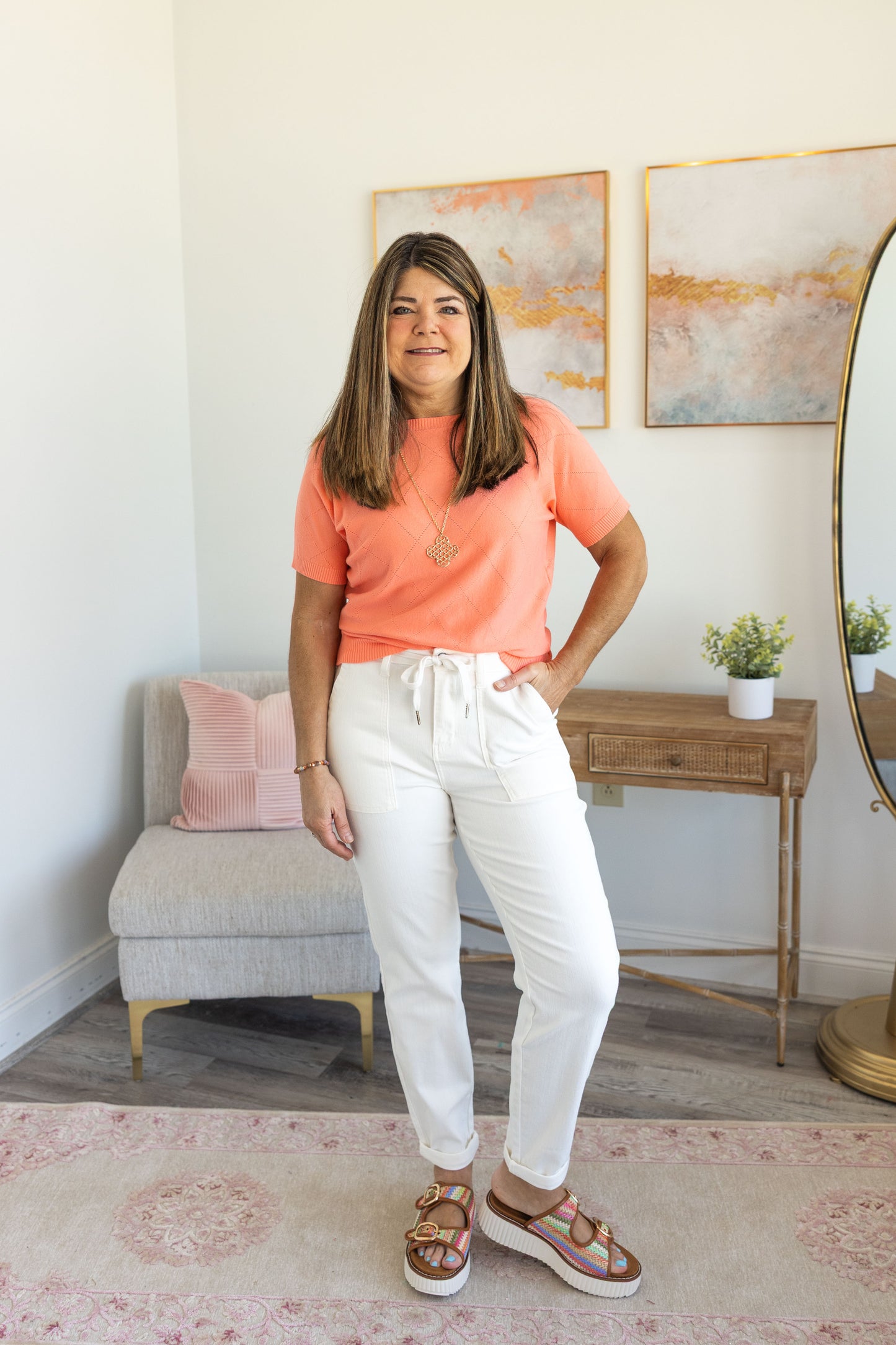 Sea Salt Judy Blue Joggers