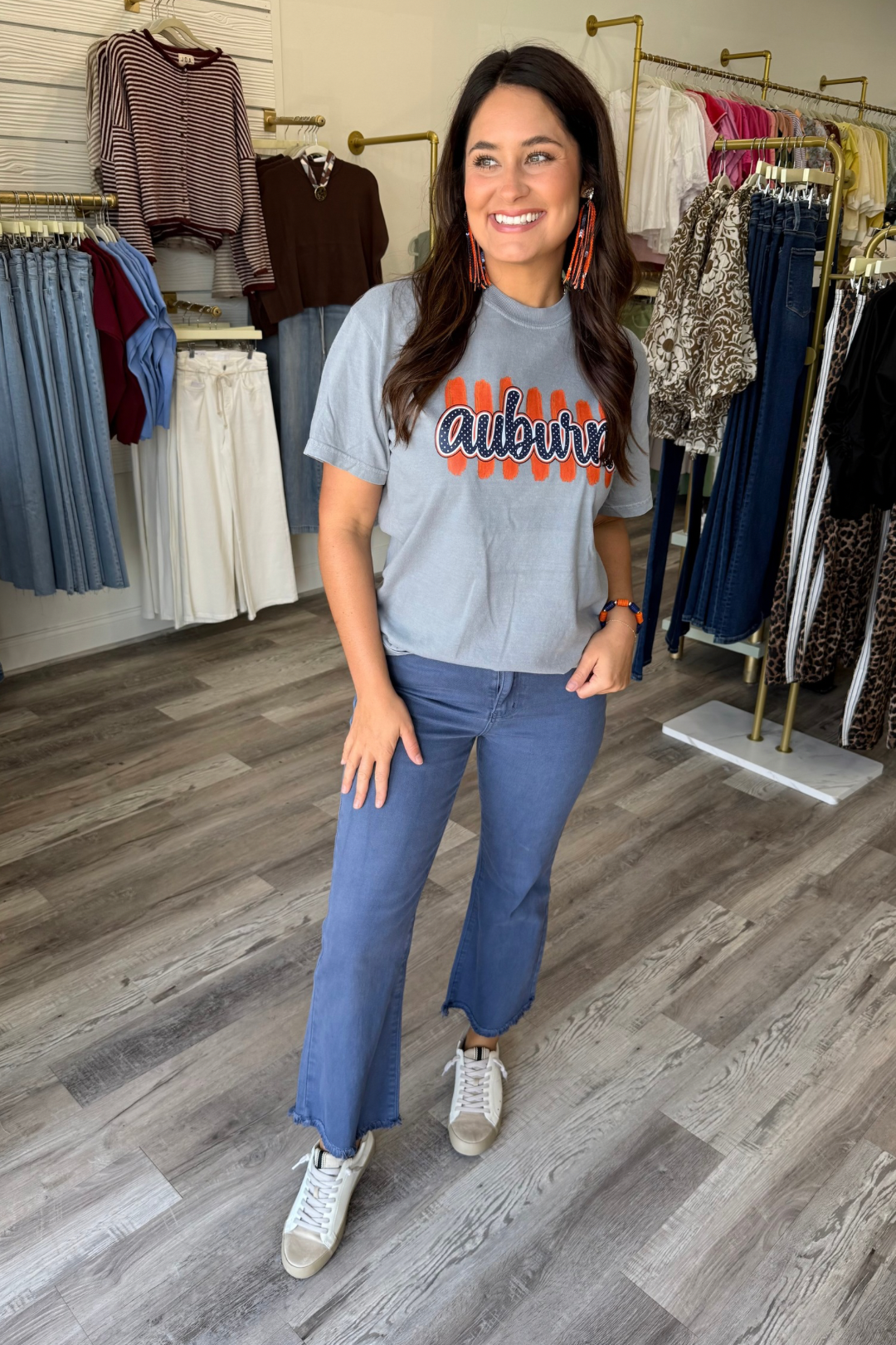Dotted In Auburn Spirit