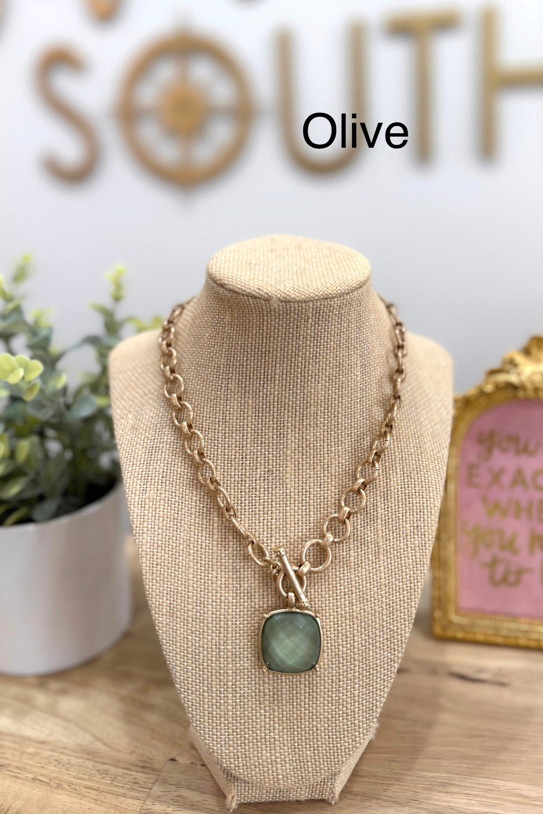 Luxe Latch Necklace
