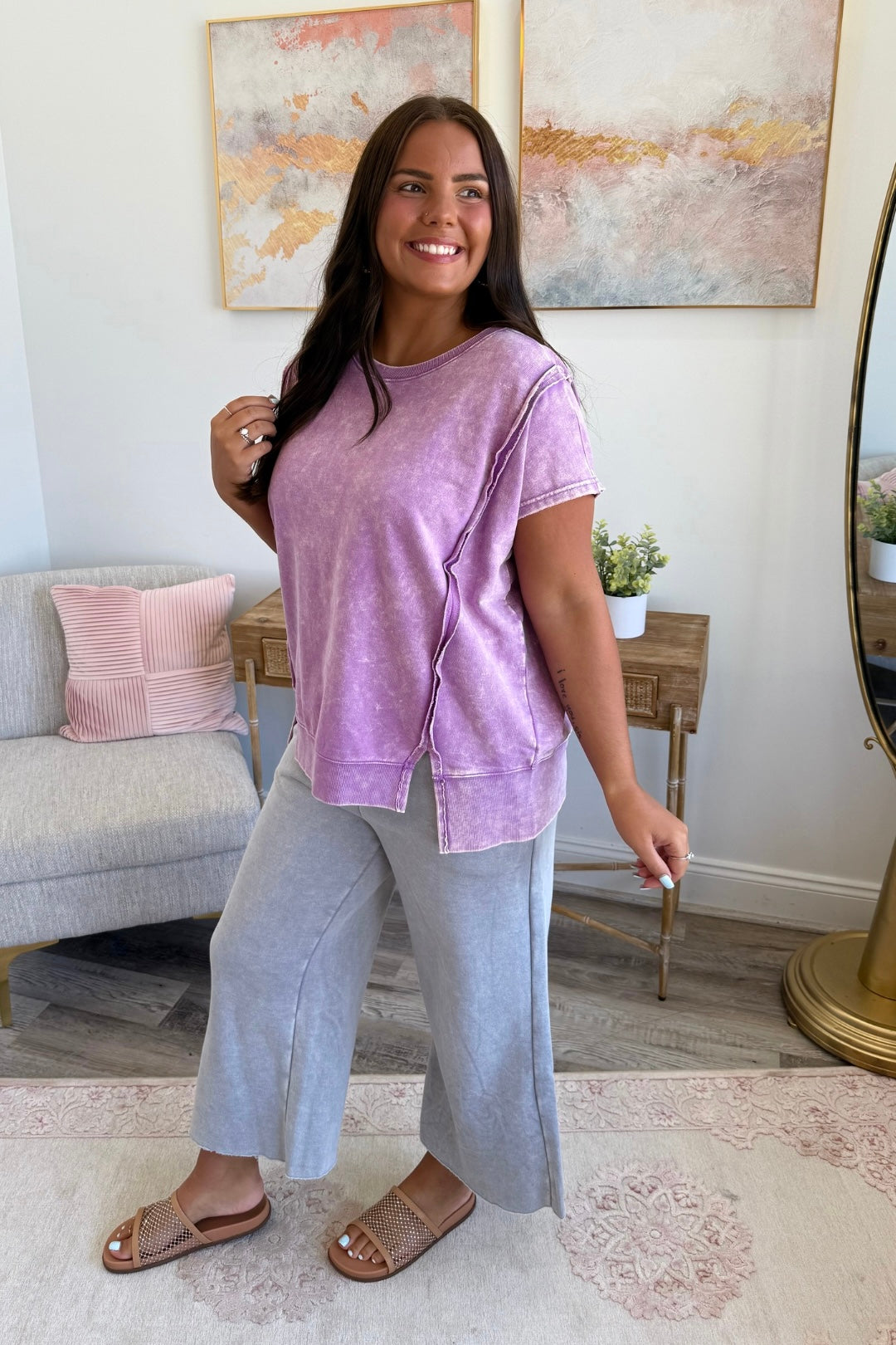 French Terry Comfort Top
