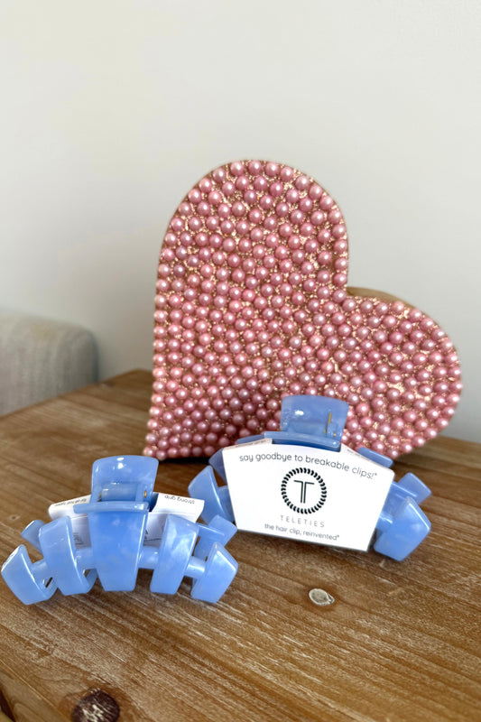 Teleties Classic Blue Lagoon Claw Clip