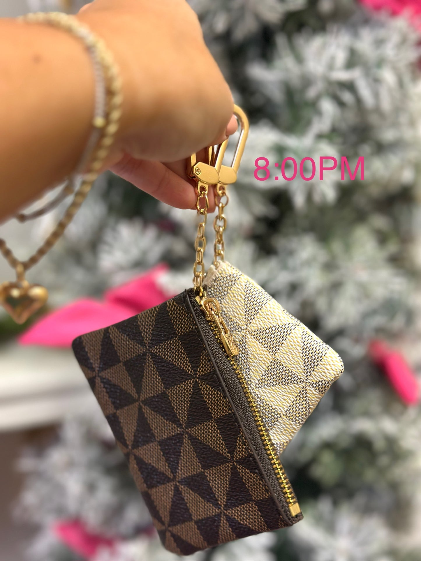 Designer Inspired Keychain Coin Card Holder*Doorbuster*FINAL SALE*