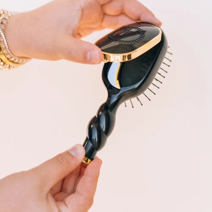 Teleties Mini Detangler Hair Brush for Medium Hair