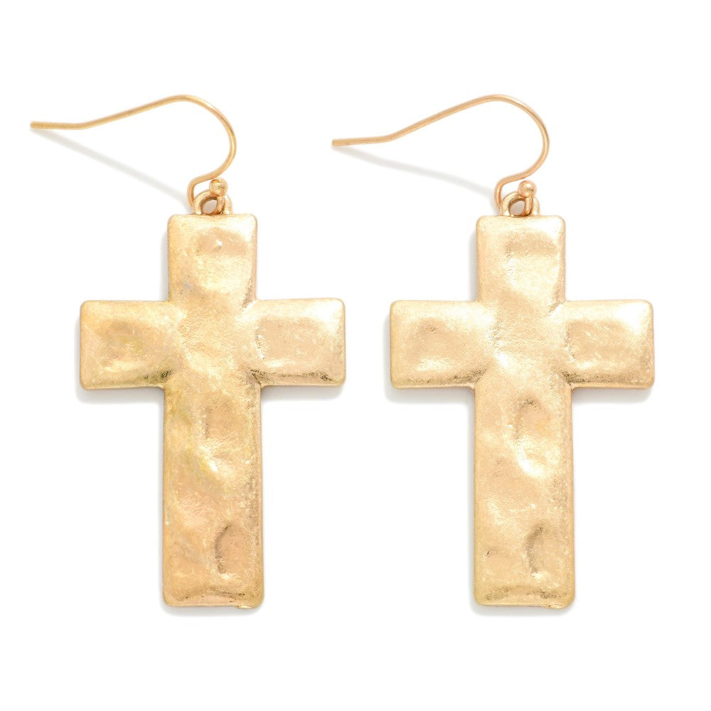 Faithful Cross Earrings