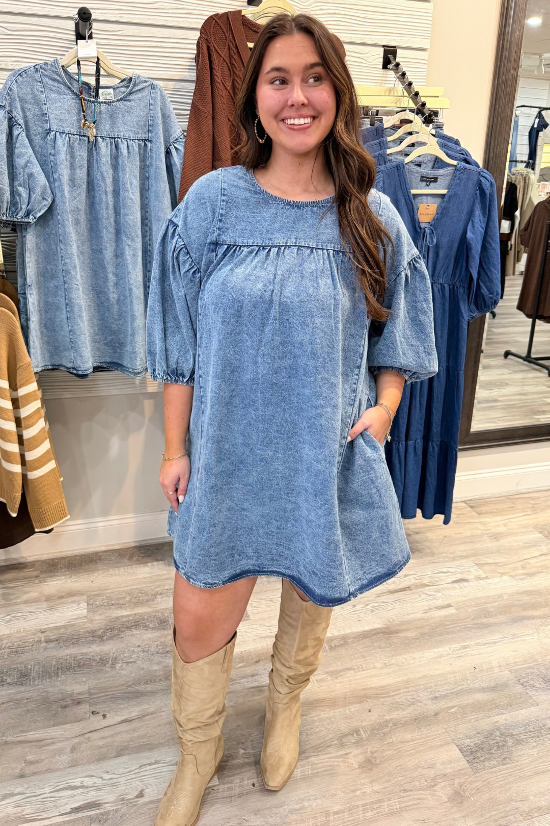 Denim Darling Dress