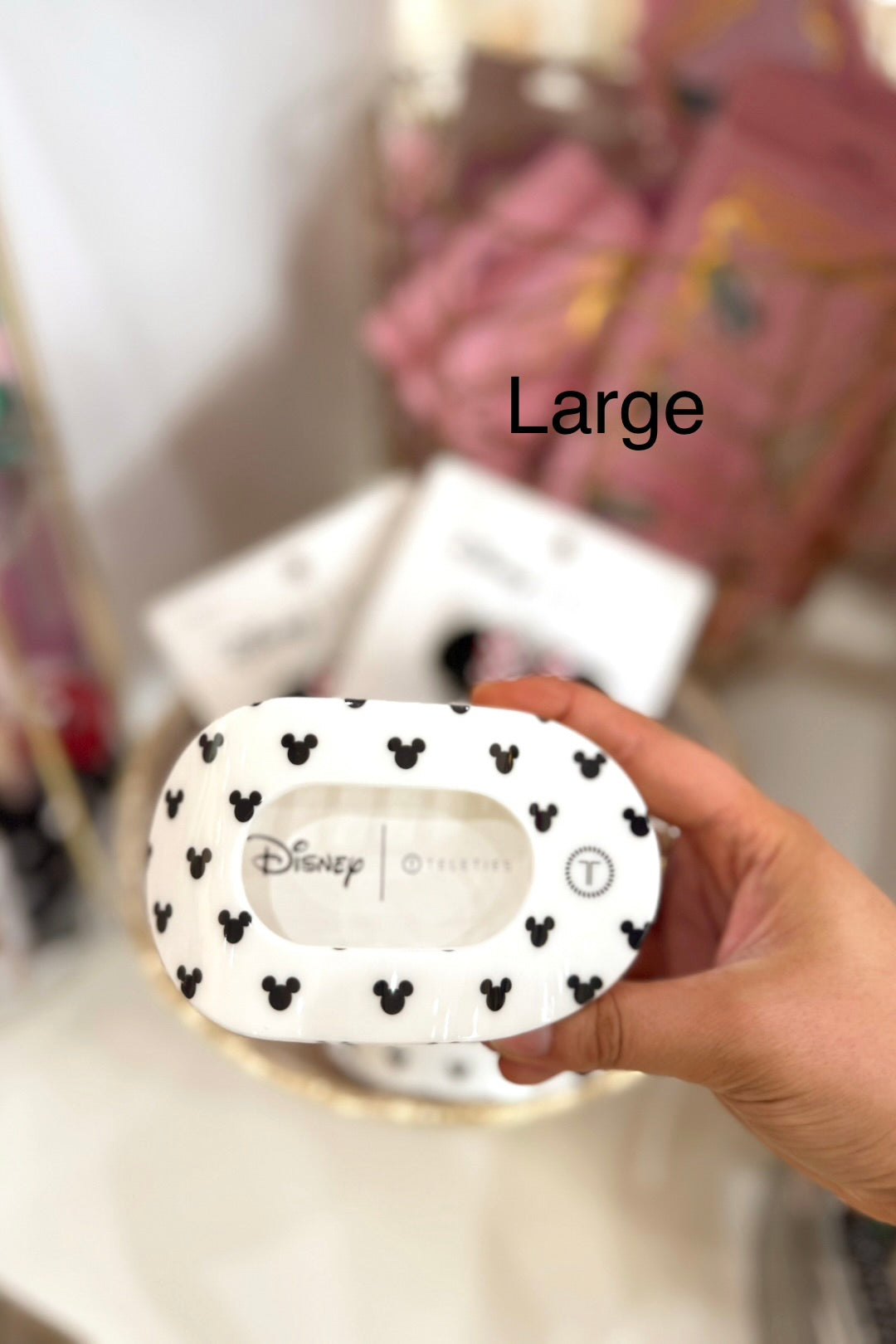 Teleties Iconic Micky Mouse Flat Hair Clip