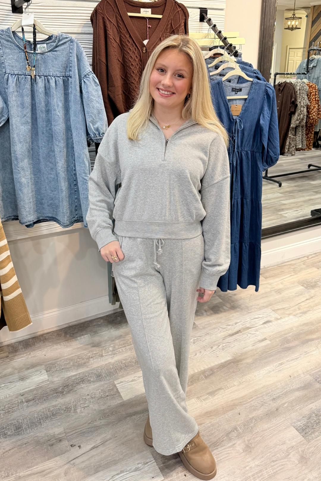 Keeping It Cozy Half-Zip Pullover