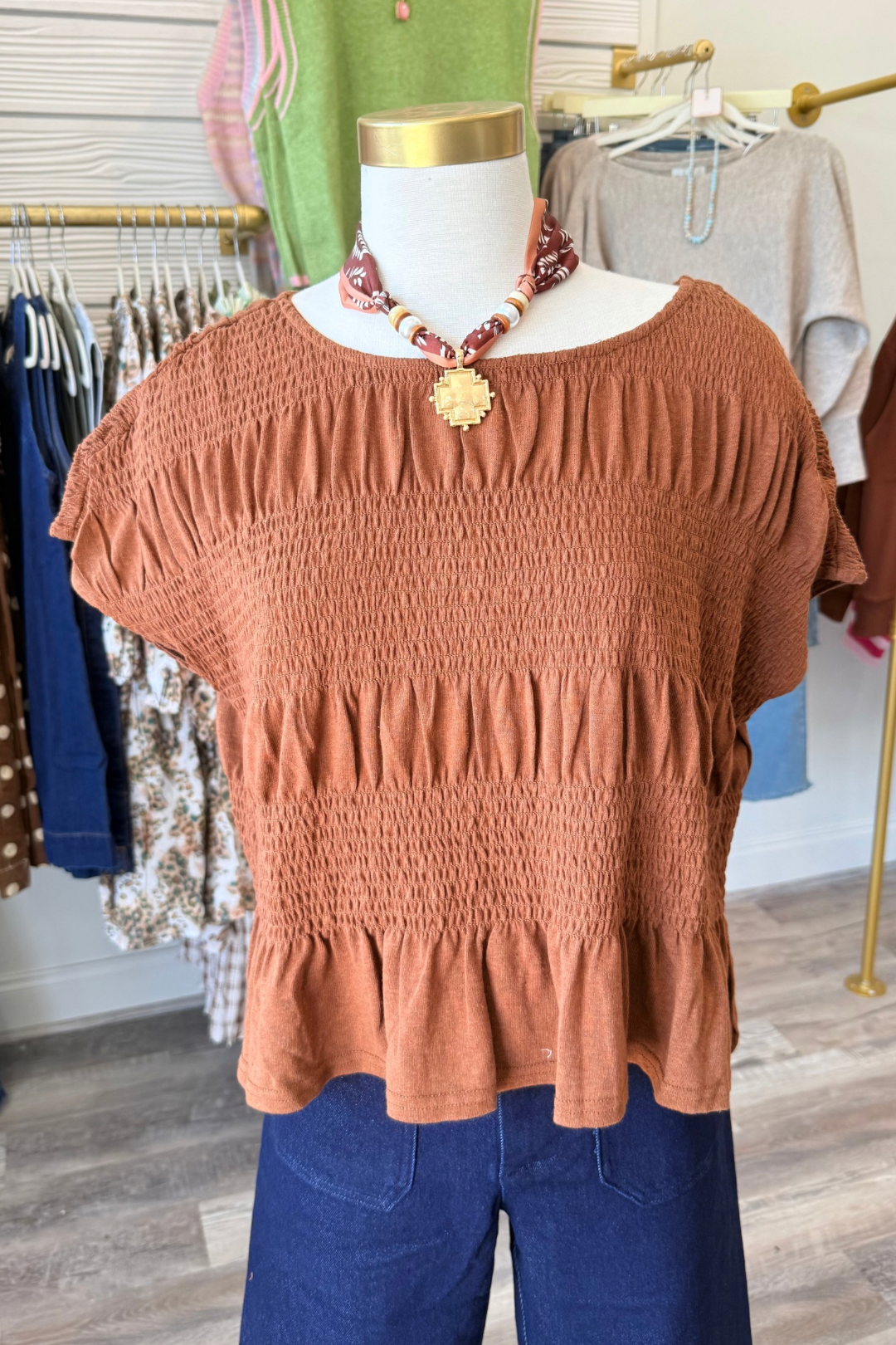 Simply Sweet Smocked Top