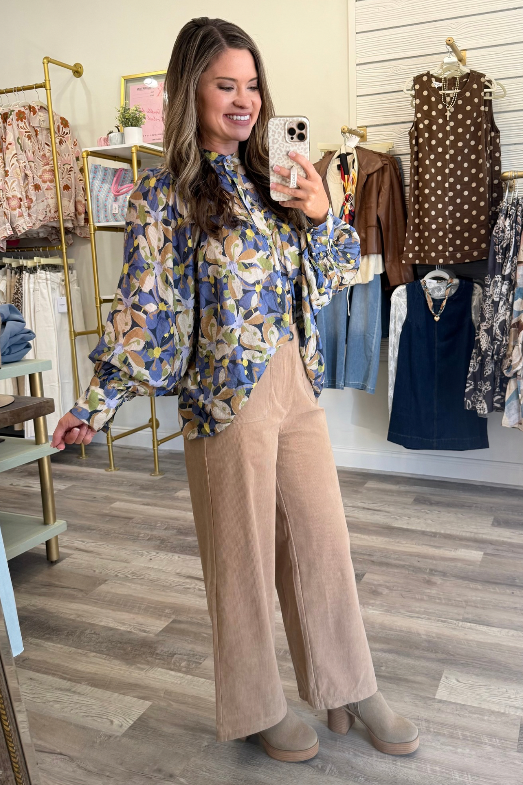 Botanical Charm Top