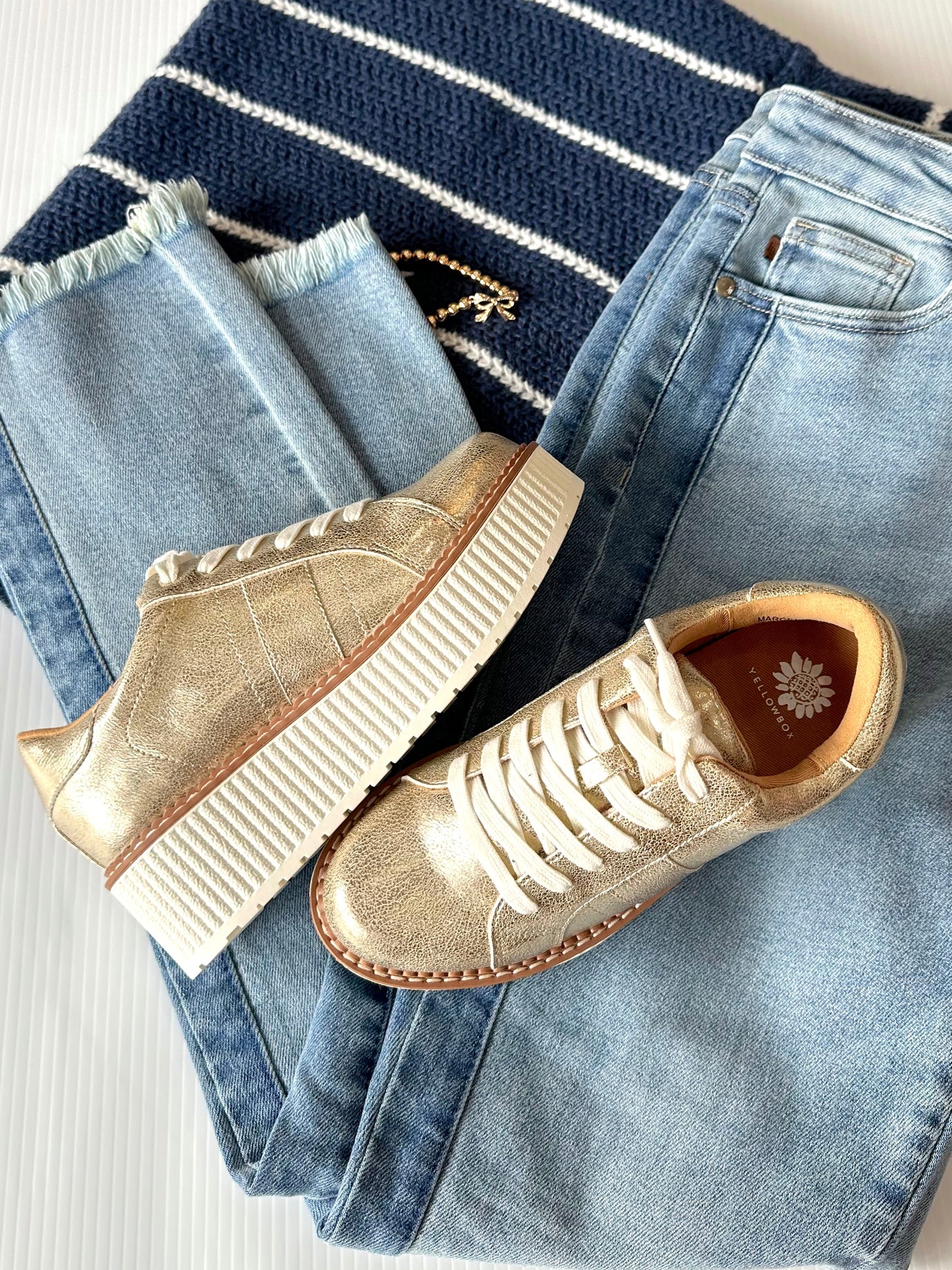 Marcell Yellow Box Sneaker