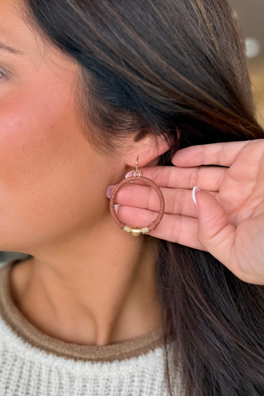 Autumn Halo Hoops