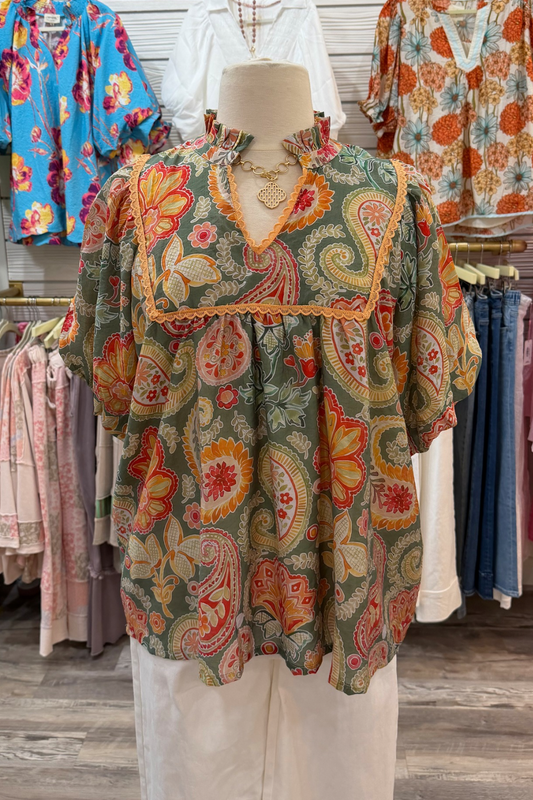 Paisley Grace Top