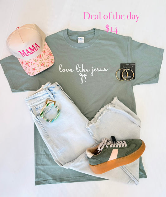 Love Like Jesus Tee*Daily Deal* Final Sale*