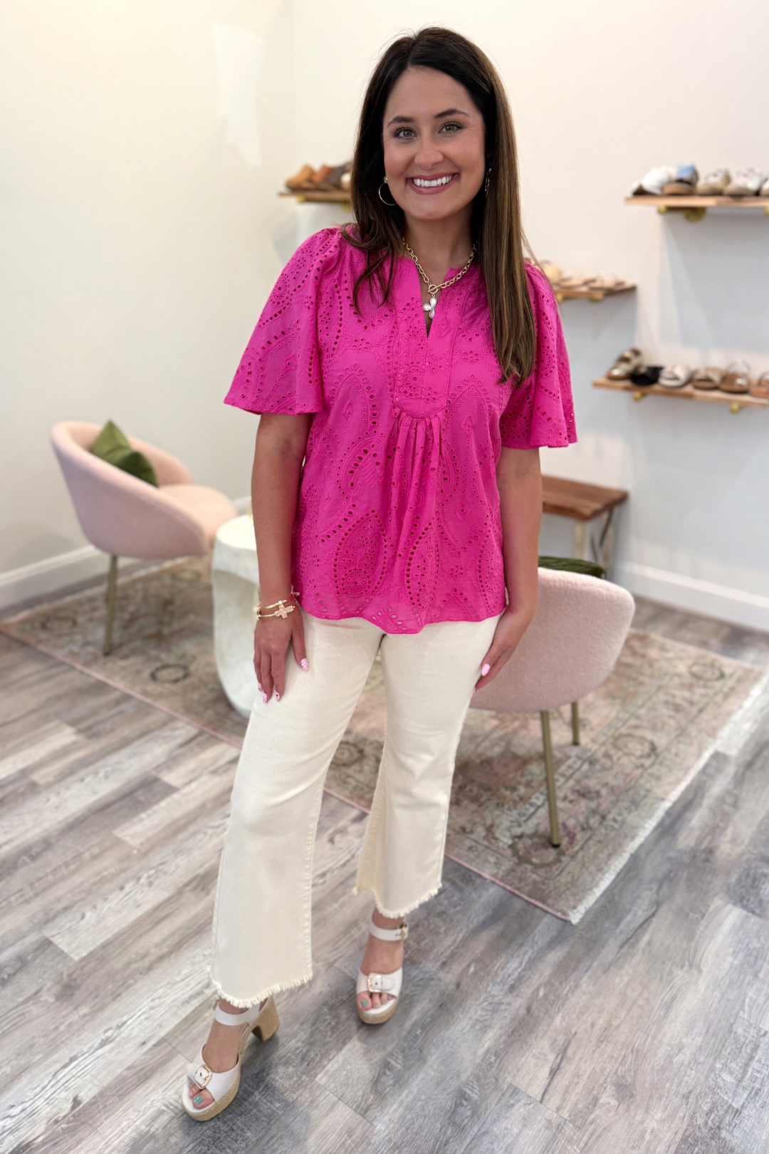 Paisley Petal Top