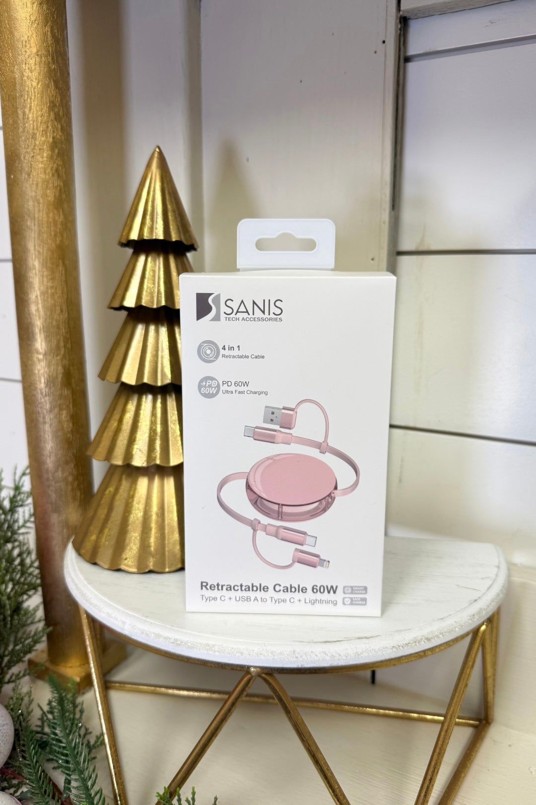 Sanis Retractable Cable 60W